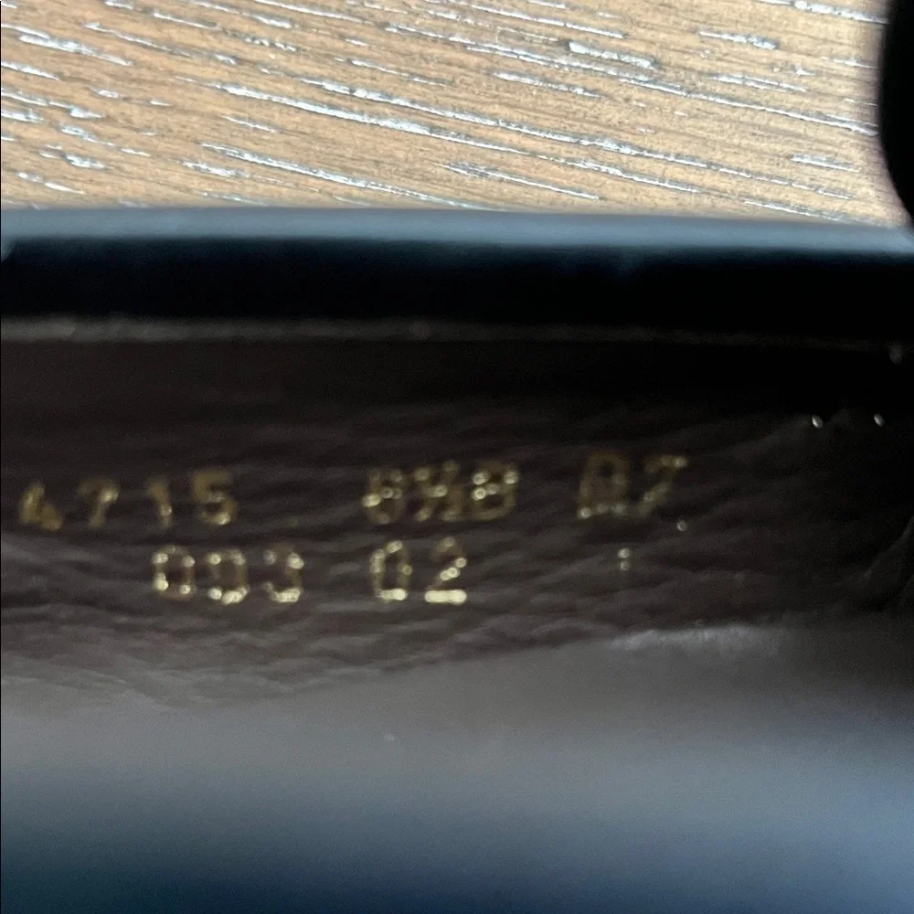 Cole‎ Haan Black Leather Men's Slip-Ons - Picture 7 of 8